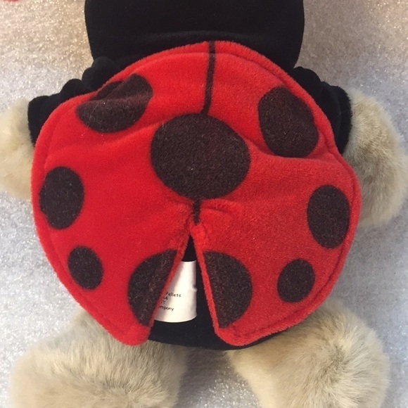 Starbucks Bearista 2001 BEAR ladybug plush. Spring garden gardening - Picture 7 of 12